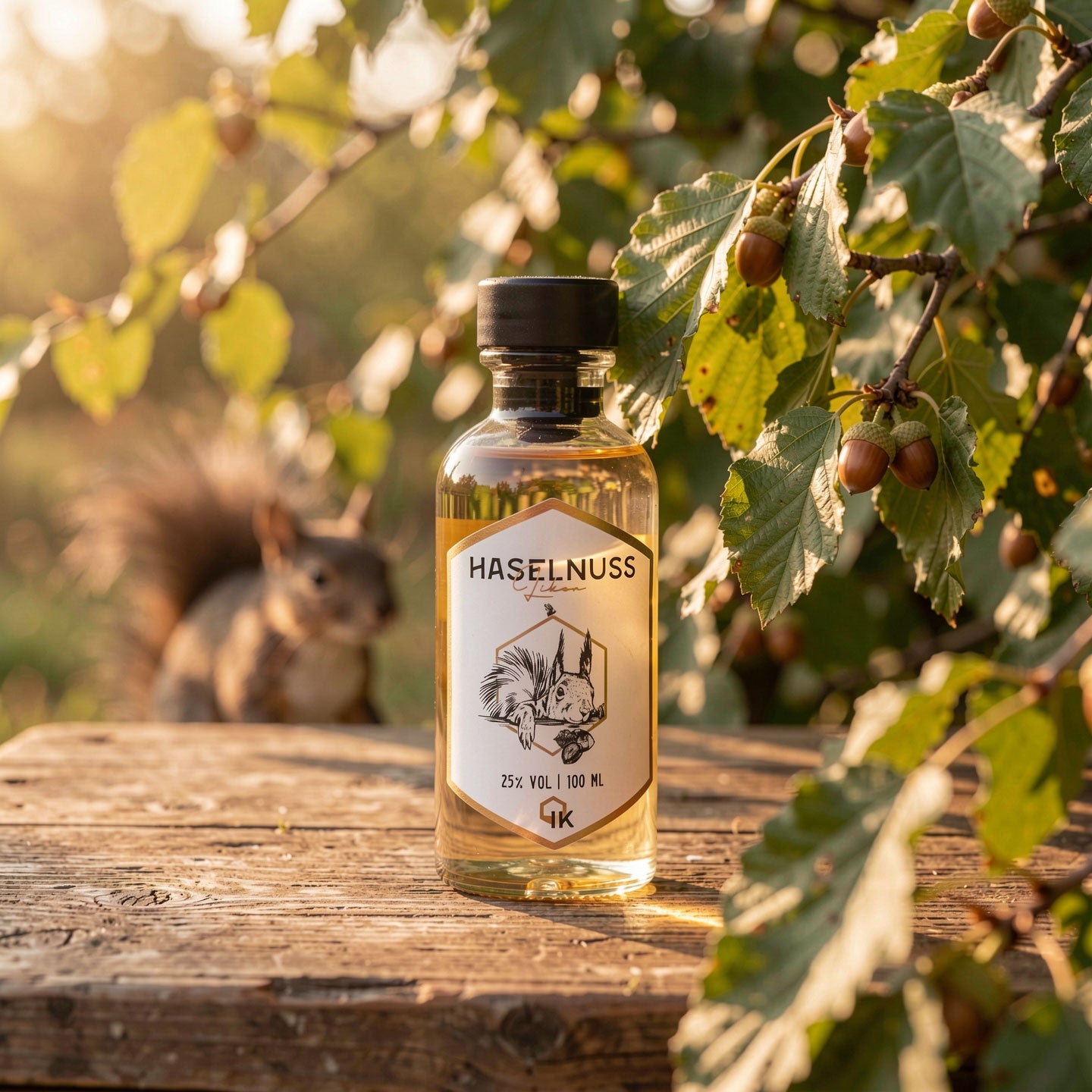 Haselnusslikör mit Honig 25% 100ml