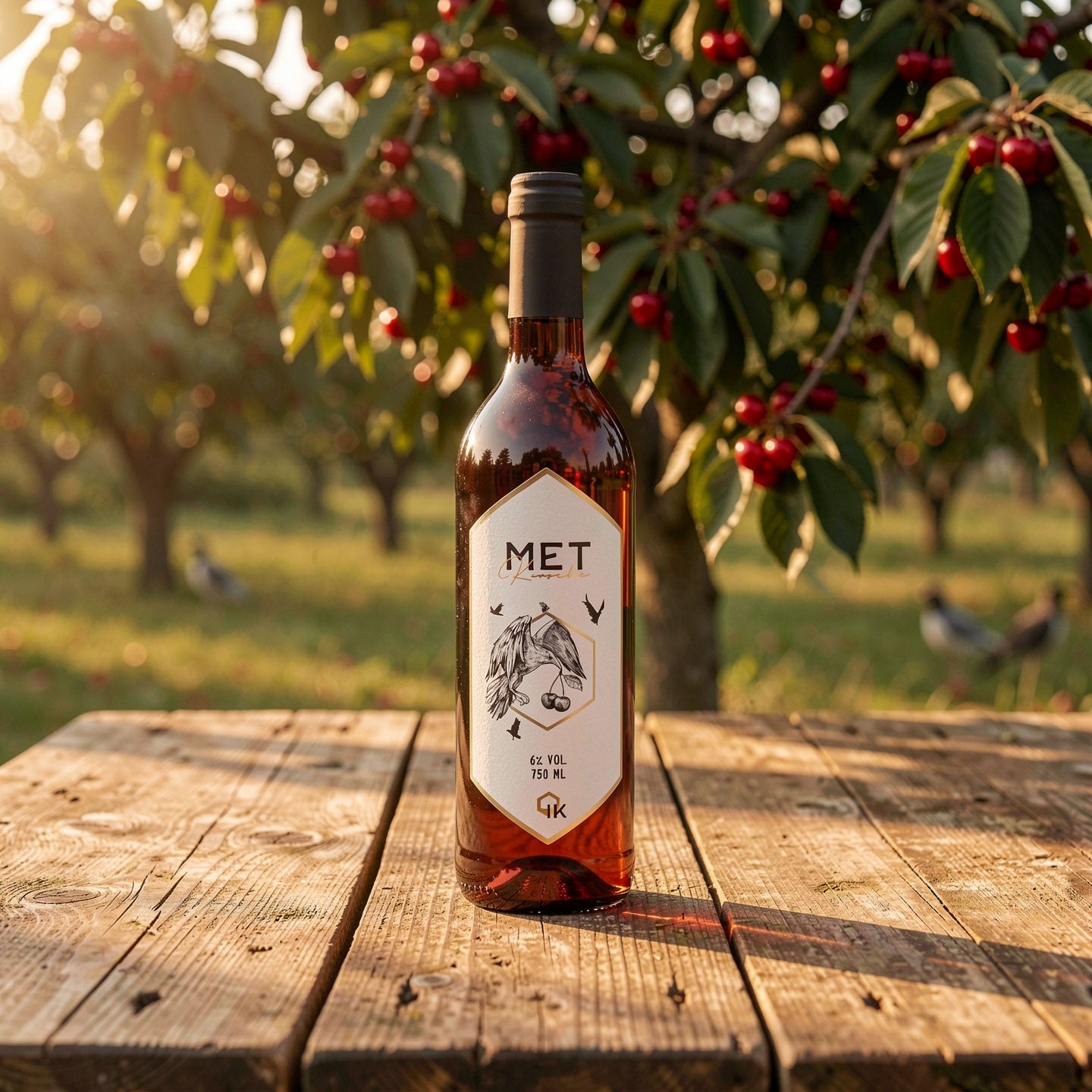 Honigwein mit Kirschsaft 0,75l