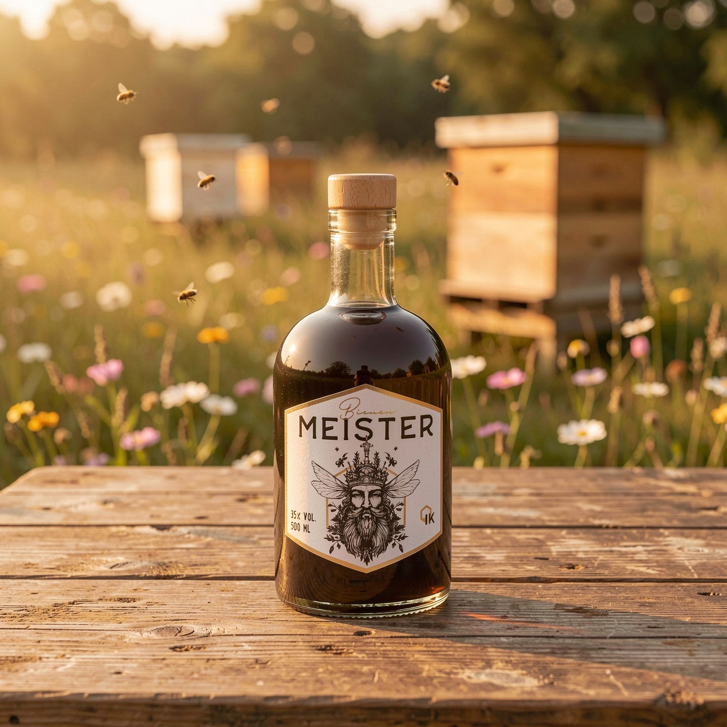 Bienenmeister Kräuterlikör 35% 500ml
