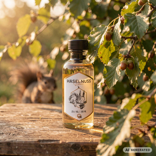 Haselnusslikör mit Honig 25% 100ml