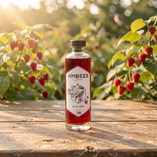 Himbeerlikör mit Honig 20% 500ml
