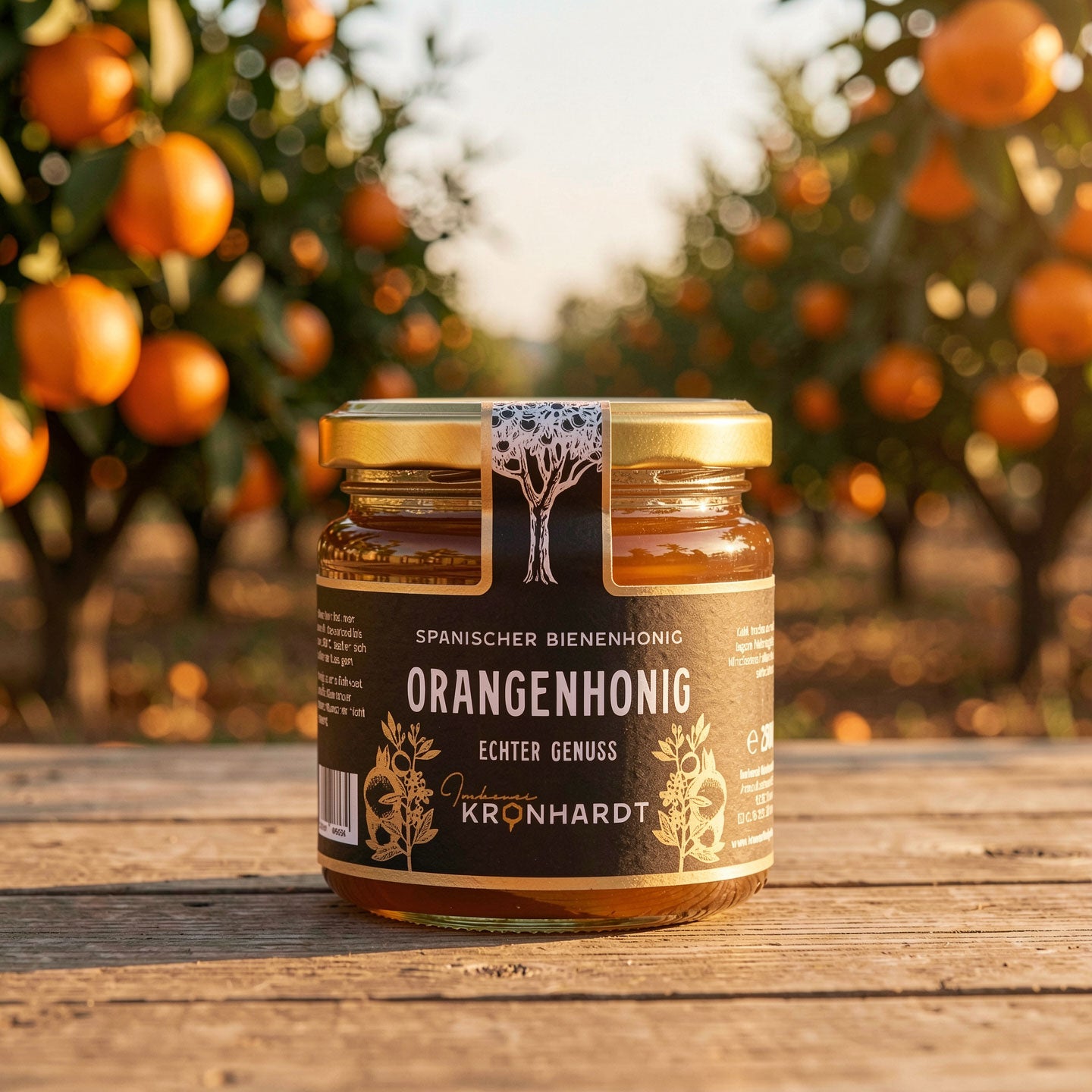 Orangenhonig aus Spanien 250g