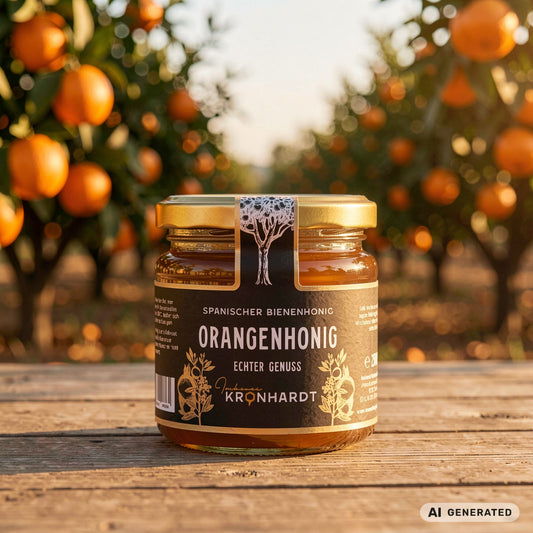Orangenhonig aus Spanien 250g