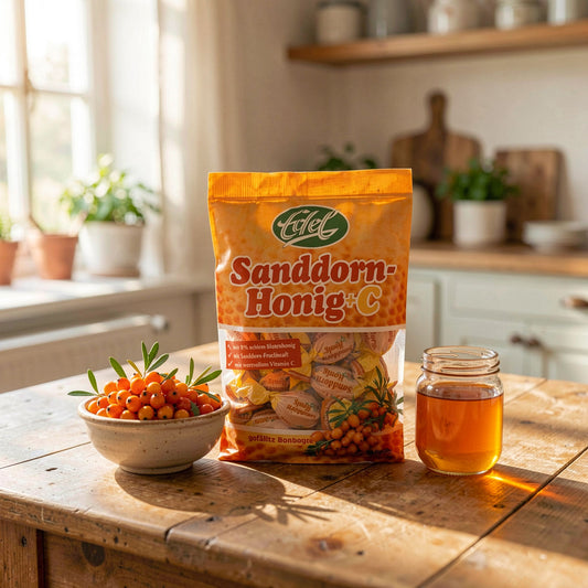 Honigbonbons Sanddorn 90g