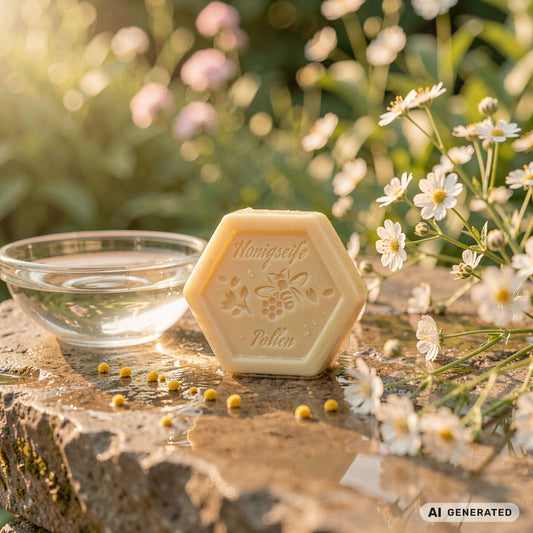 Honigseife mit Pollen 100g