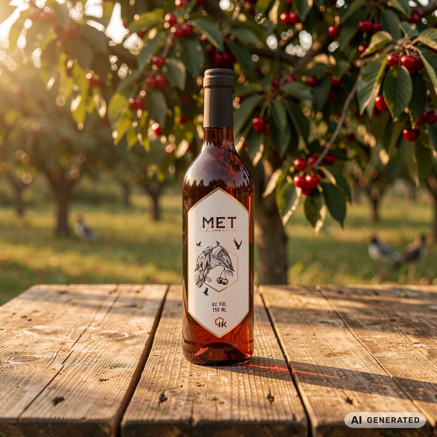 Honigwein mit Kirschsaft 0,75l