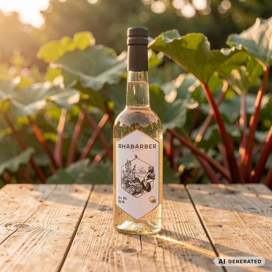 Rhabarbarlikör mit Honig 100ml