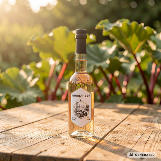 Rhabarbarlikör mit Honig 200ml